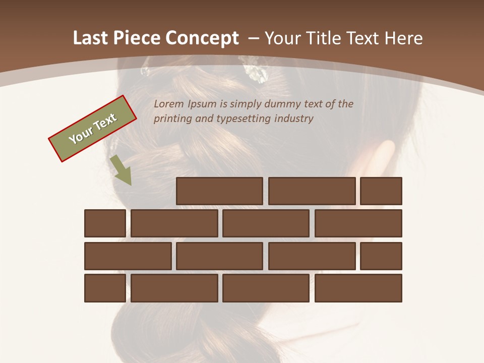 Elegant Clean Girl PowerPoint Template