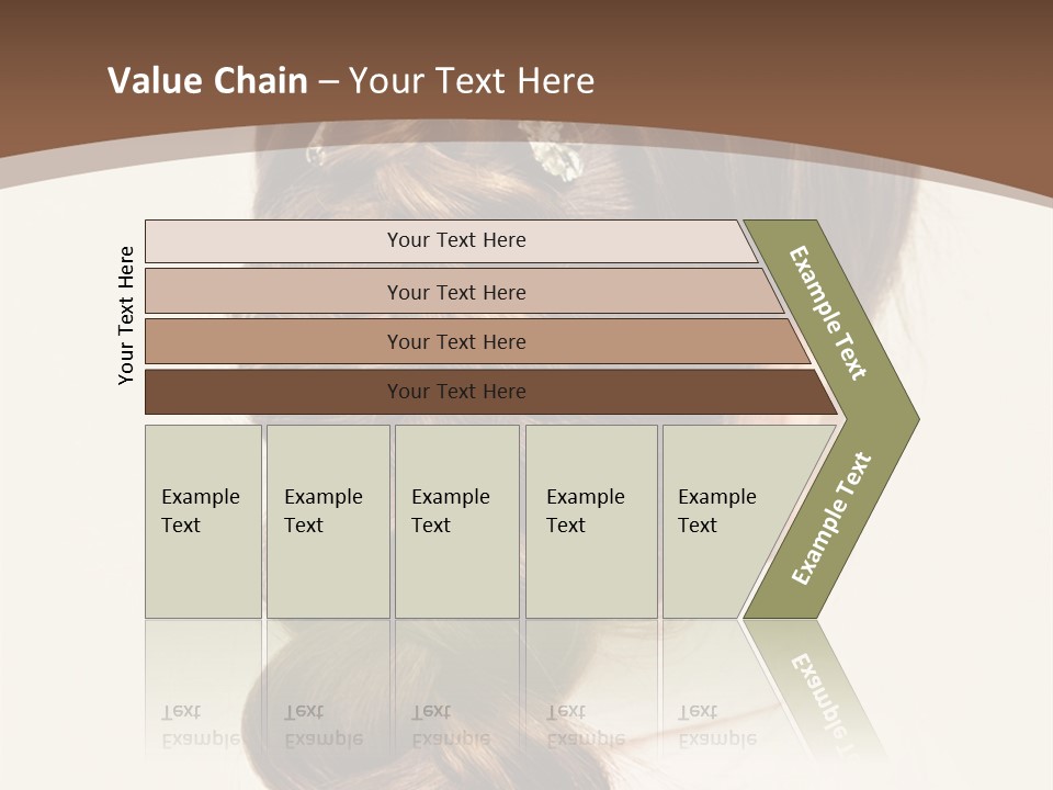 Elegant Clean Girl PowerPoint Template