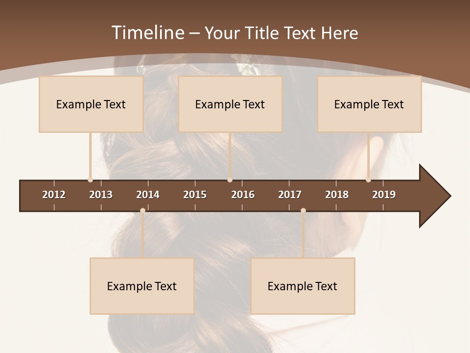 Elegant Clean Girl PowerPoint Template