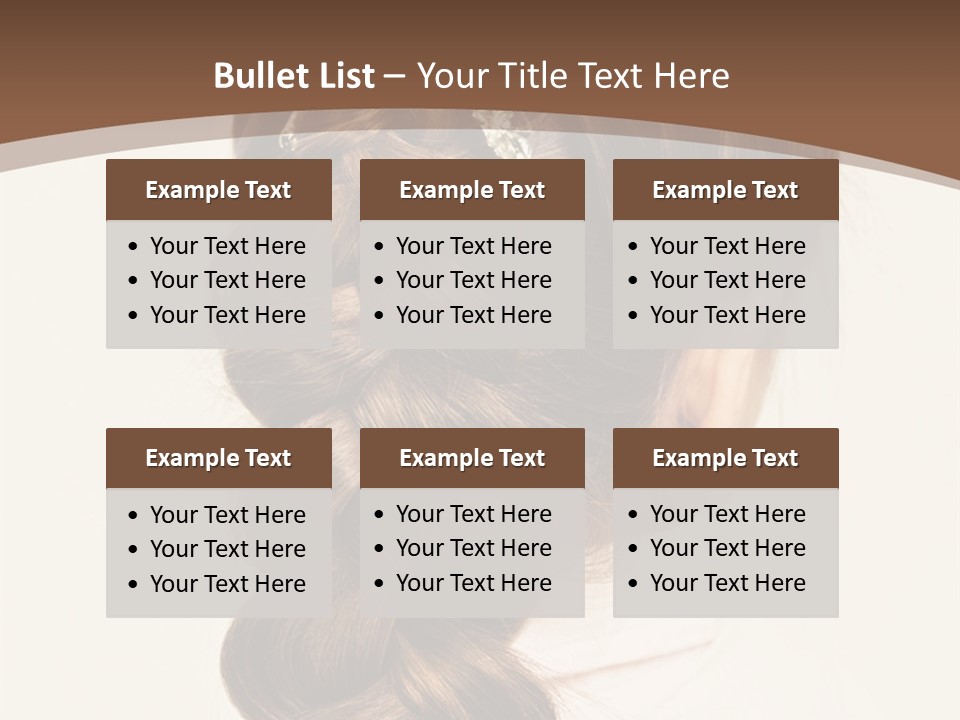 Elegant Clean Girl PowerPoint Template