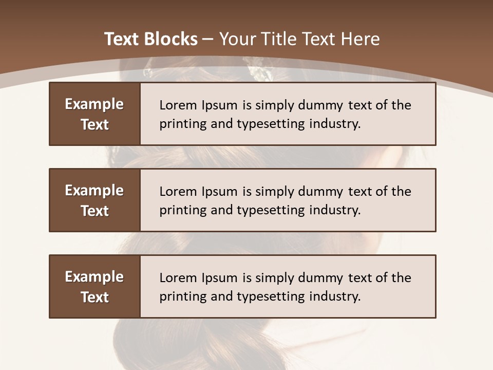 Elegant Clean Girl PowerPoint Template