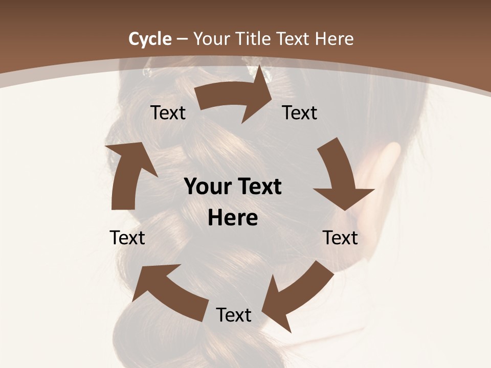 Elegant Clean Girl PowerPoint Template