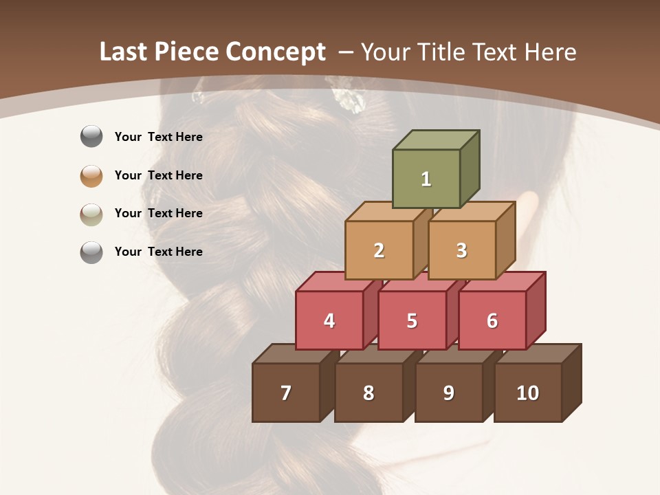 Elegant Clean Girl PowerPoint Template