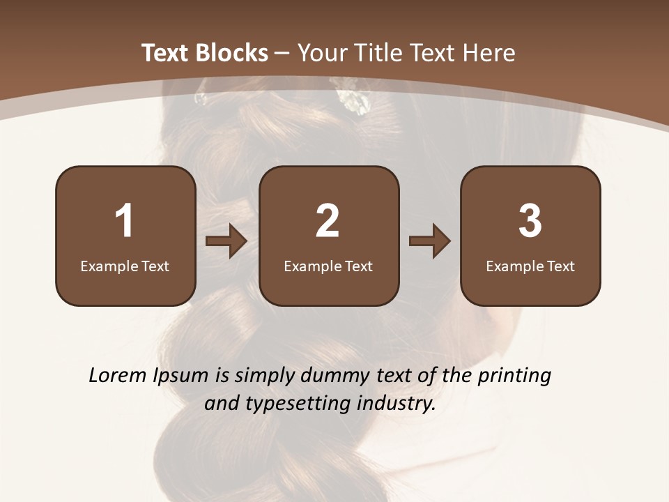 Elegant Clean Girl PowerPoint Template