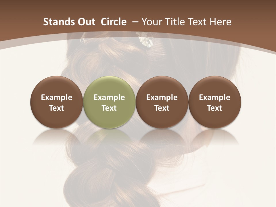 Elegant Clean Girl PowerPoint Template