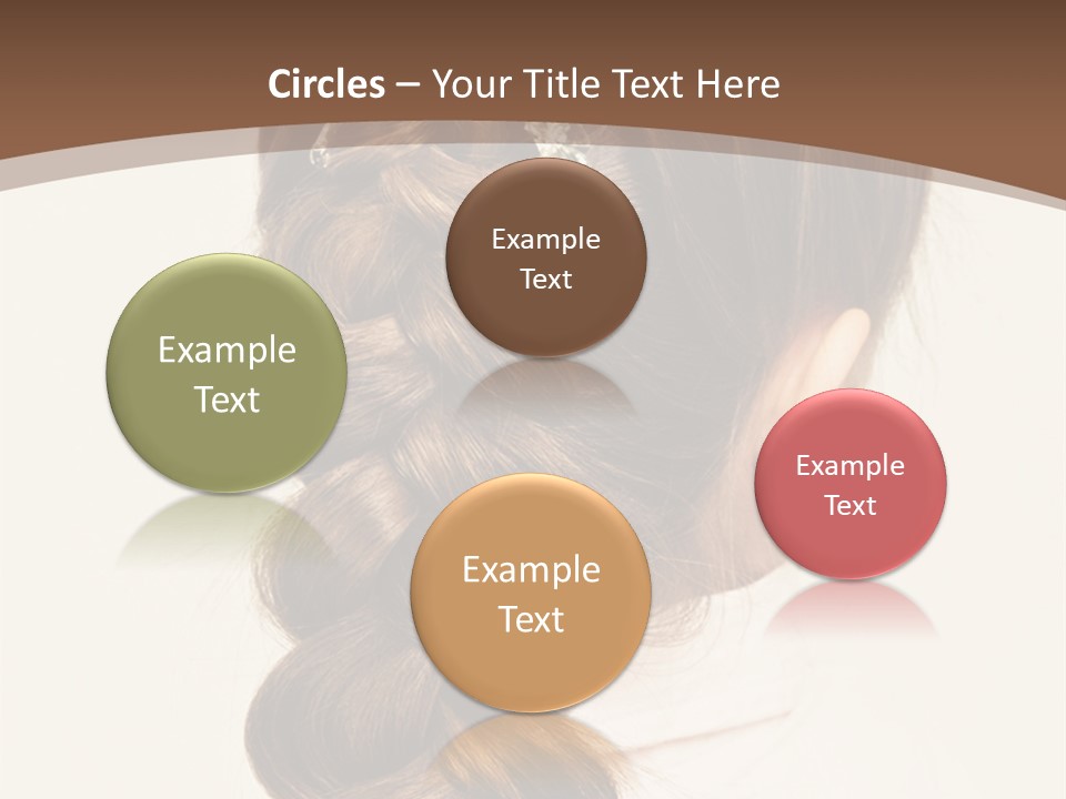 Elegant Clean Girl PowerPoint Template