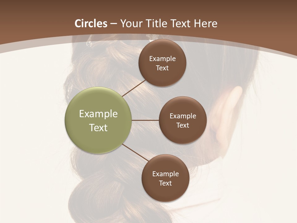 Elegant Clean Girl PowerPoint Template