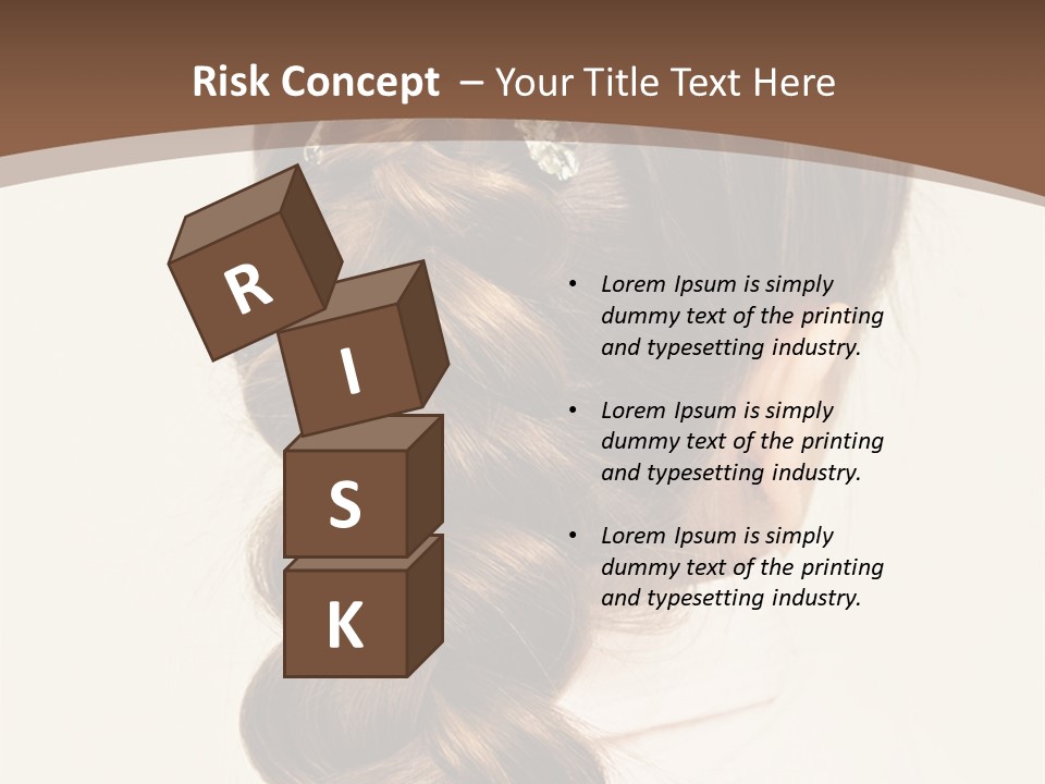 Elegant Clean Girl PowerPoint Template