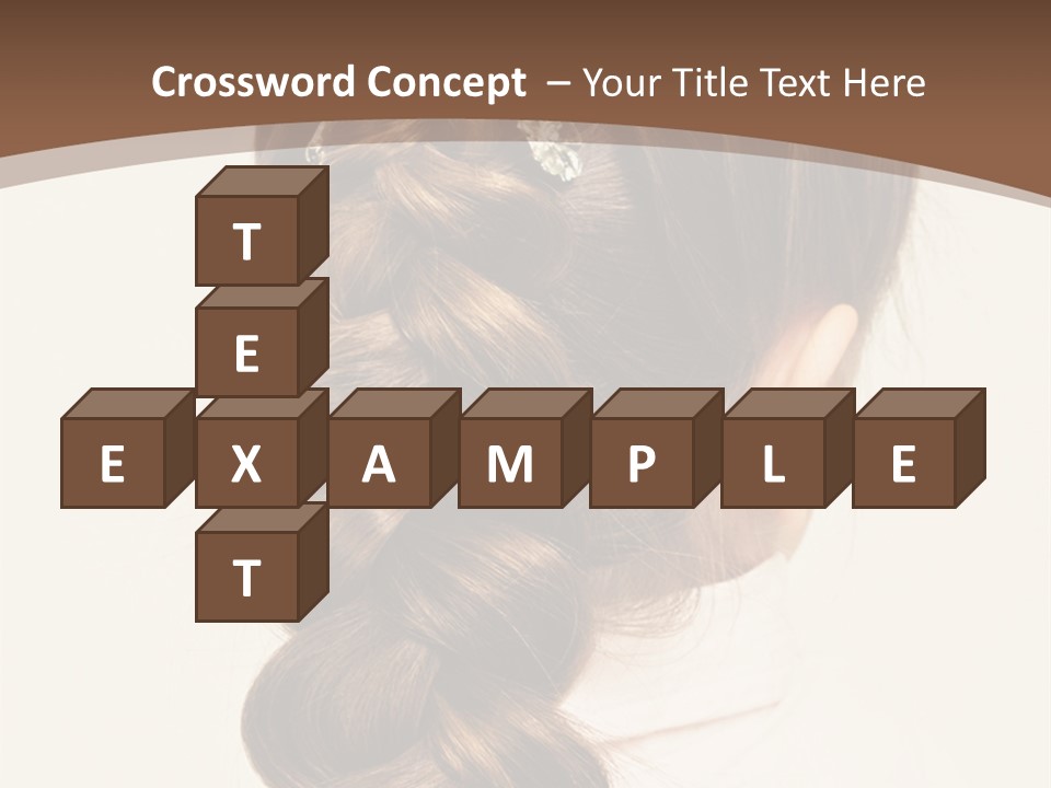 Elegant Clean Girl PowerPoint Template