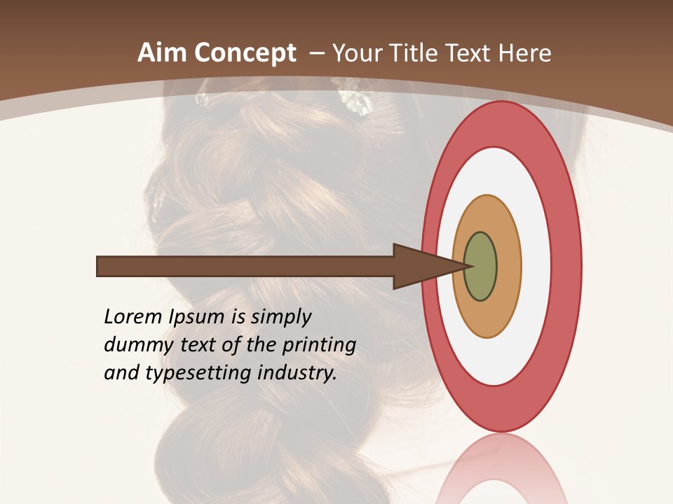 Elegant Clean Girl PowerPoint Template