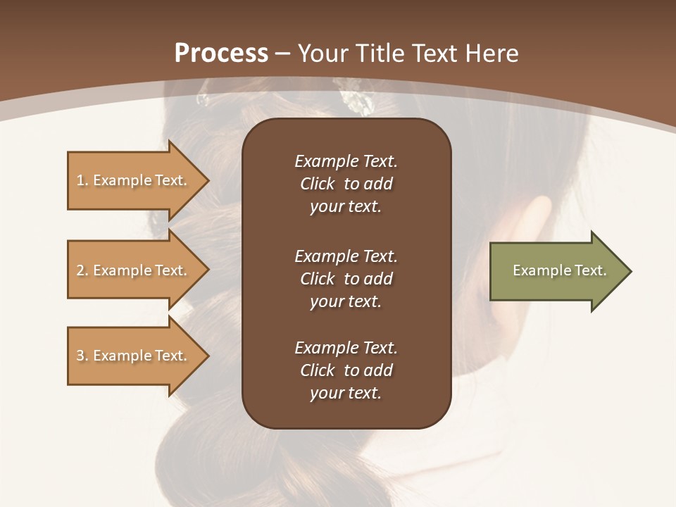 Elegant Clean Girl PowerPoint Template