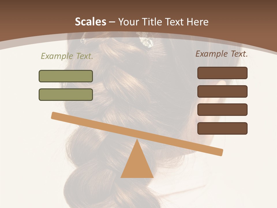 Elegant Clean Girl PowerPoint Template