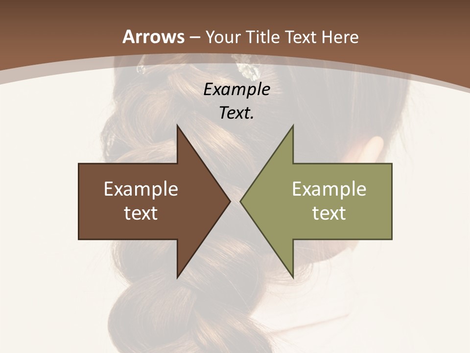 Elegant Clean Girl PowerPoint Template