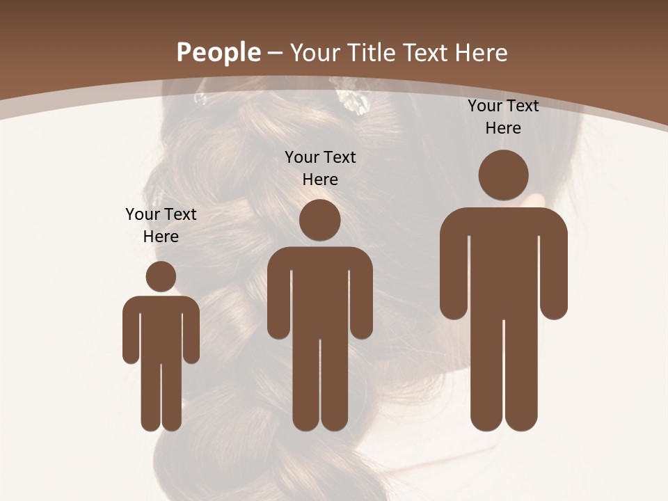 Elegant Clean Girl PowerPoint Template