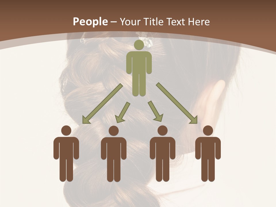 Elegant Clean Girl PowerPoint Template