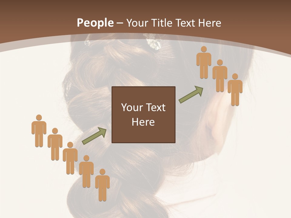 Elegant Clean Girl PowerPoint Template