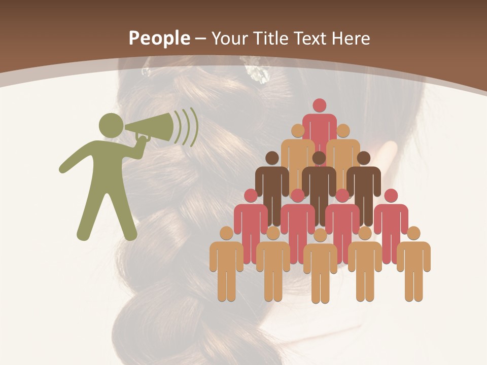 Elegant Clean Girl PowerPoint Template