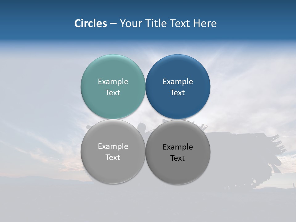 Mortar Gulf Military PowerPoint Template