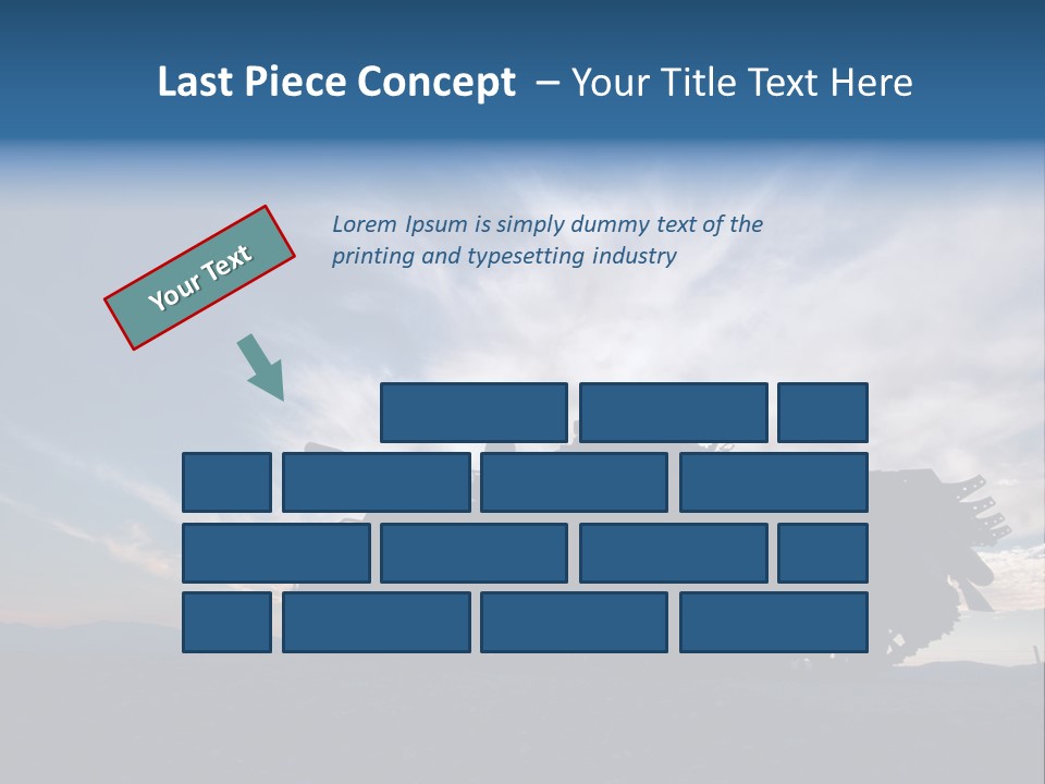 Mortar Gulf Military PowerPoint Template