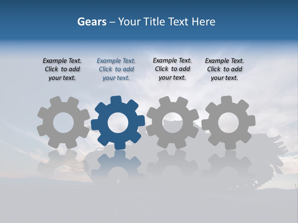 Mortar Gulf Military PowerPoint Template