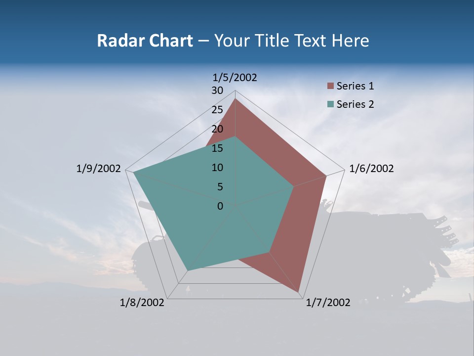 Mortar Gulf Military PowerPoint Template