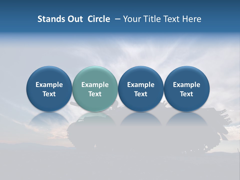 Mortar Gulf Military PowerPoint Template