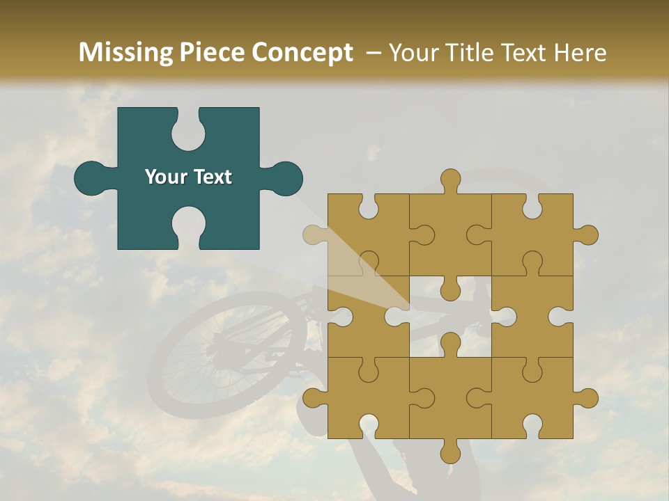 Fitness Ride Young PowerPoint Template