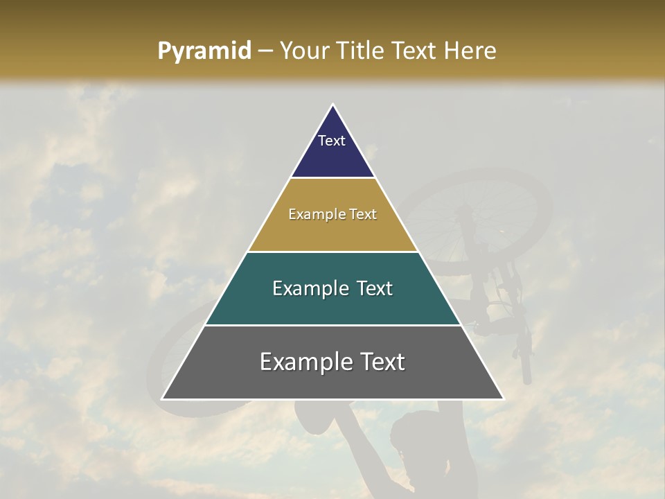 Fitness Ride Young PowerPoint Template