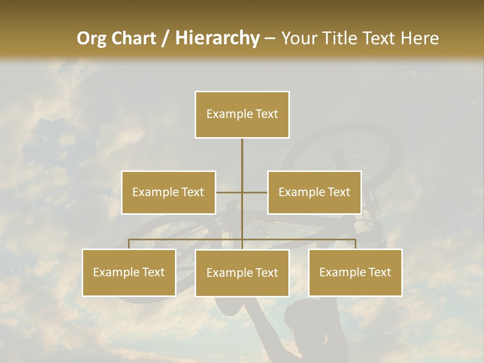 Fitness Ride Young PowerPoint Template