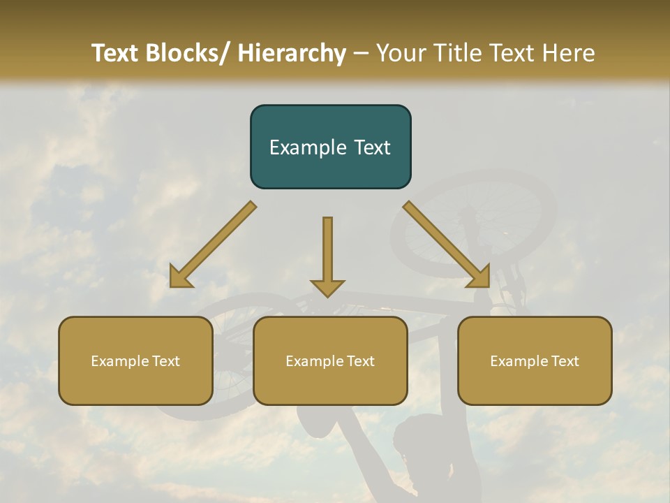 Fitness Ride Young PowerPoint Template