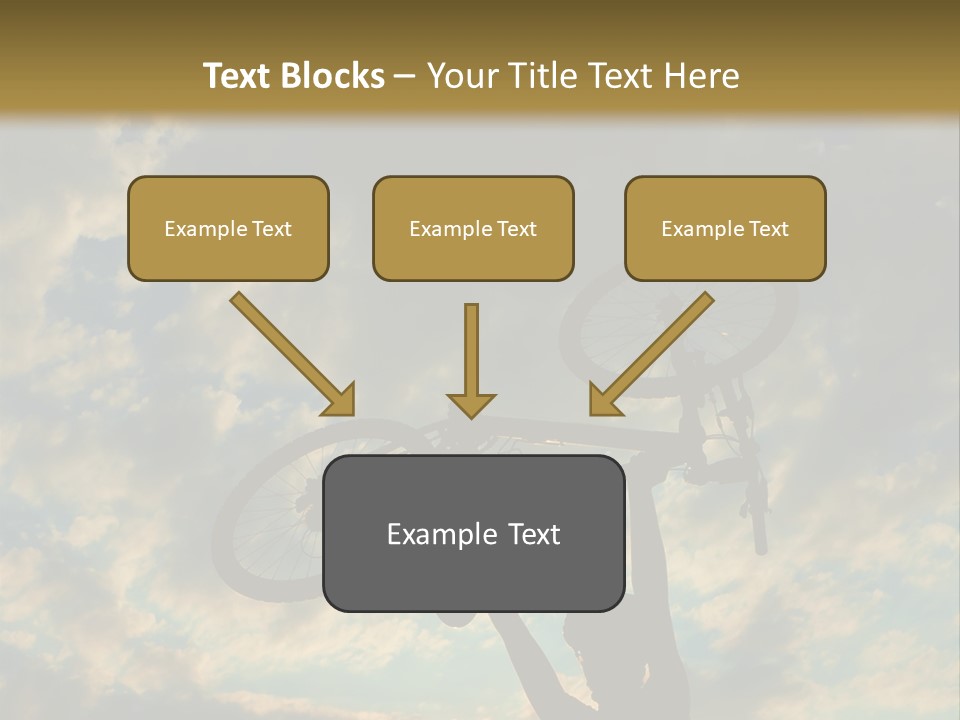 Fitness Ride Young PowerPoint Template