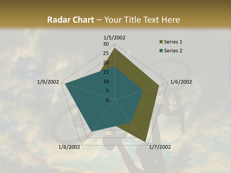 Fitness Ride Young PowerPoint Template