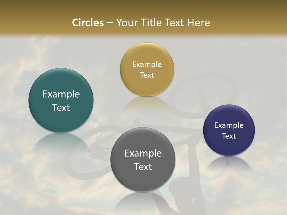 Fitness Ride Young PowerPoint Template