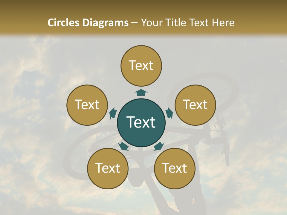 Fitness Ride Young PowerPoint Template