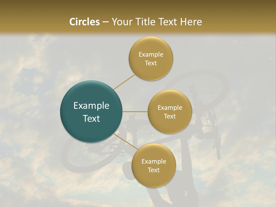 Fitness Ride Young PowerPoint Template