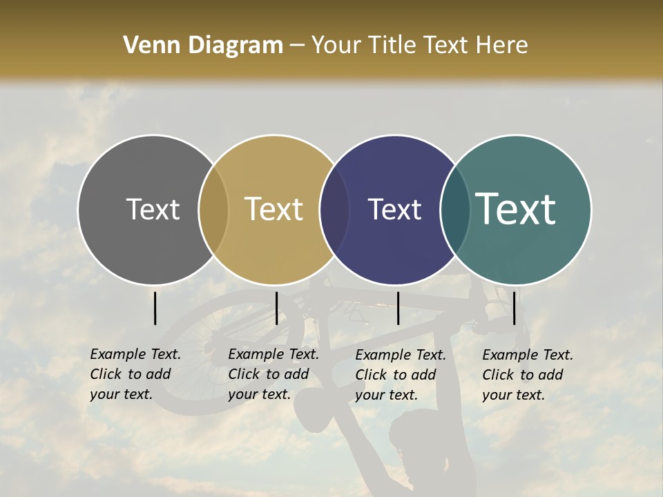 Fitness Ride Young PowerPoint Template