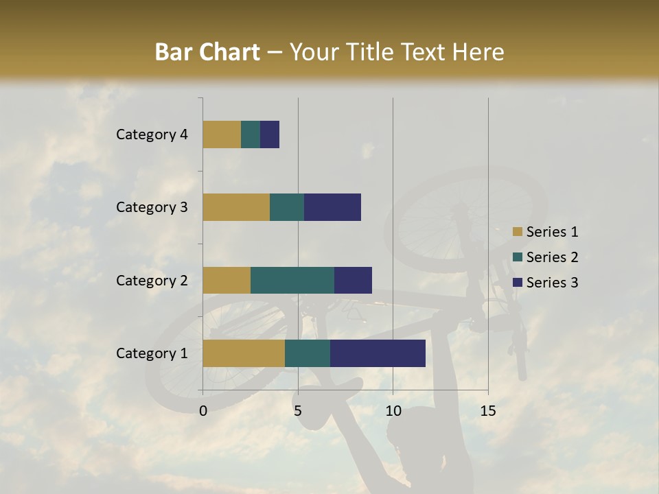 Fitness Ride Young PowerPoint Template
