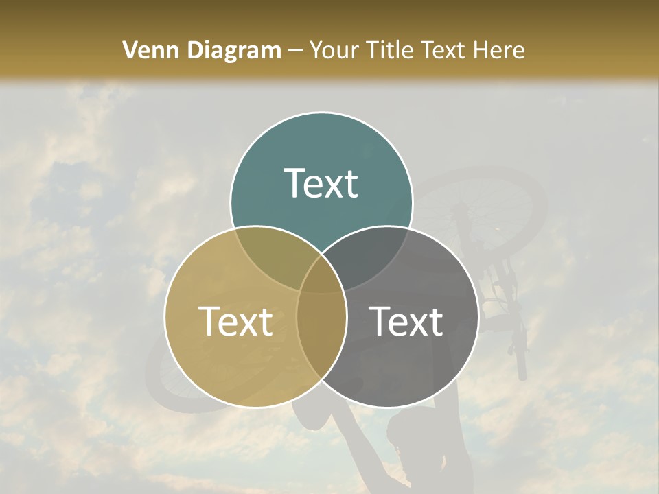 Fitness Ride Young PowerPoint Template