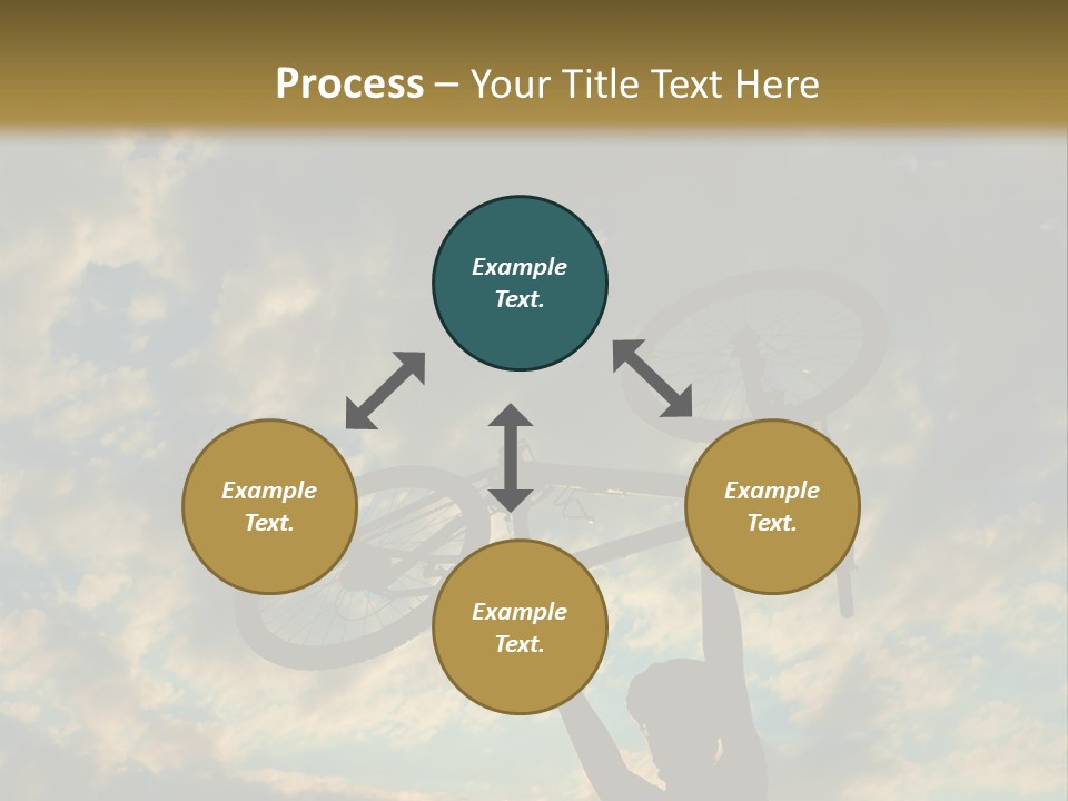 Fitness Ride Young PowerPoint Template