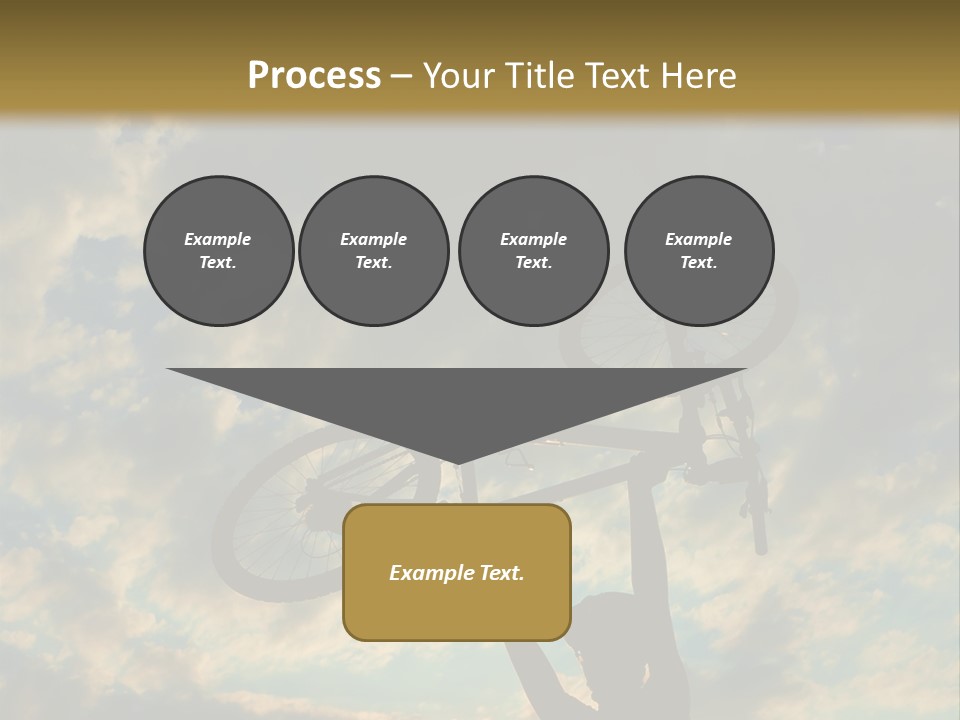 Fitness Ride Young PowerPoint Template