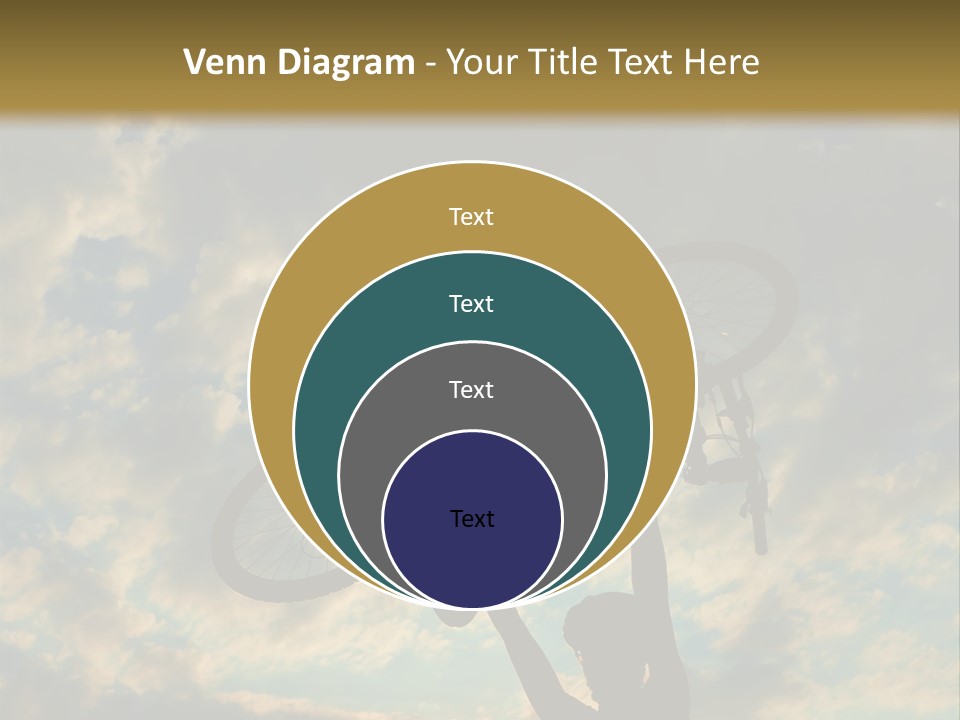 Fitness Ride Young PowerPoint Template