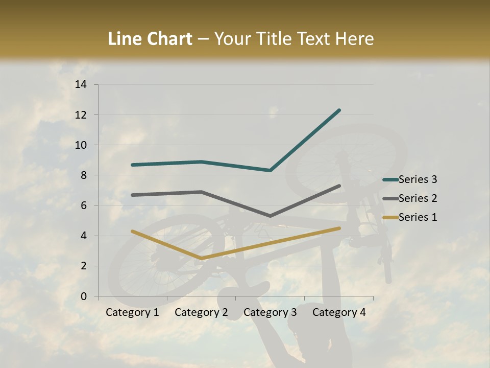 Fitness Ride Young PowerPoint Template
