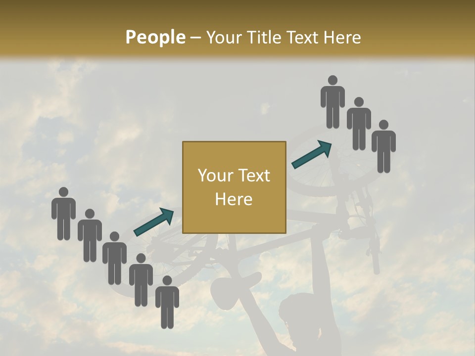 Fitness Ride Young PowerPoint Template