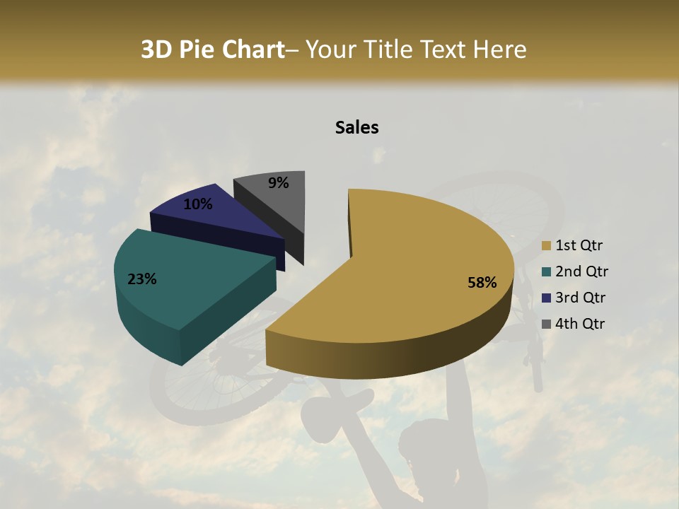 Fitness Ride Young PowerPoint Template