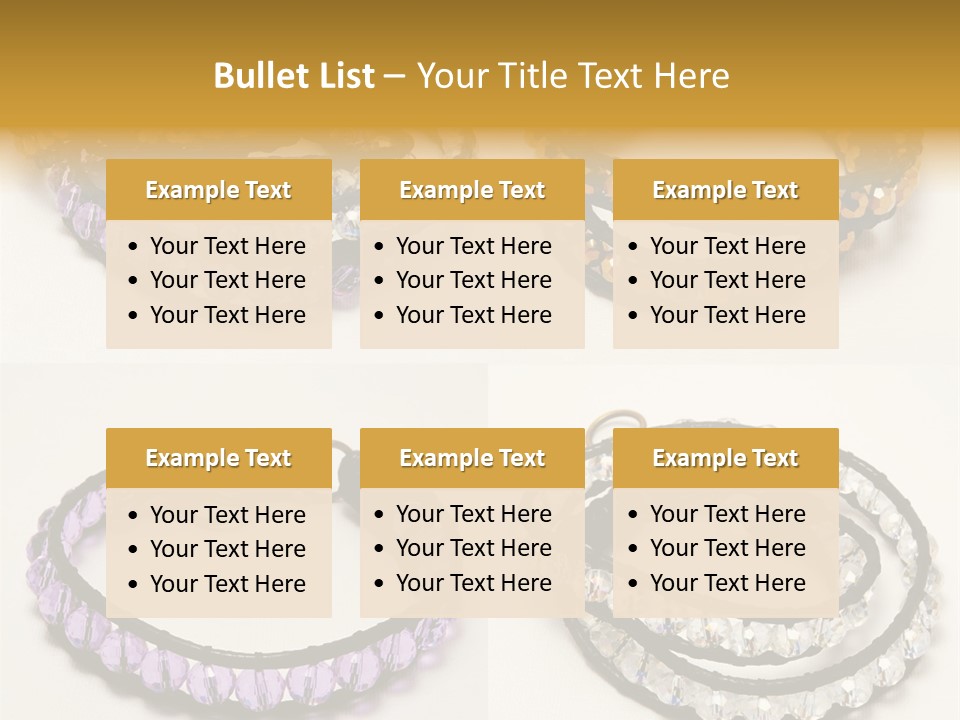 Art Jewelle Wear PowerPoint Template