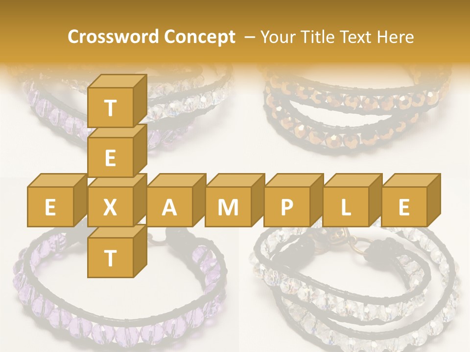 Art Jewelle Wear PowerPoint Template