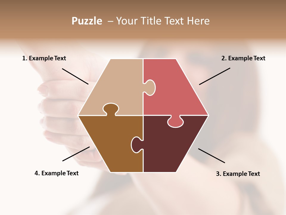 Handshake Partnership Shake PowerPoint Template