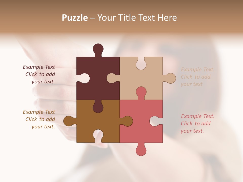 Handshake Partnership Shake PowerPoint Template