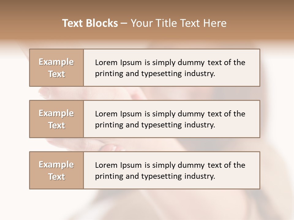 Handshake Partnership Shake PowerPoint Template