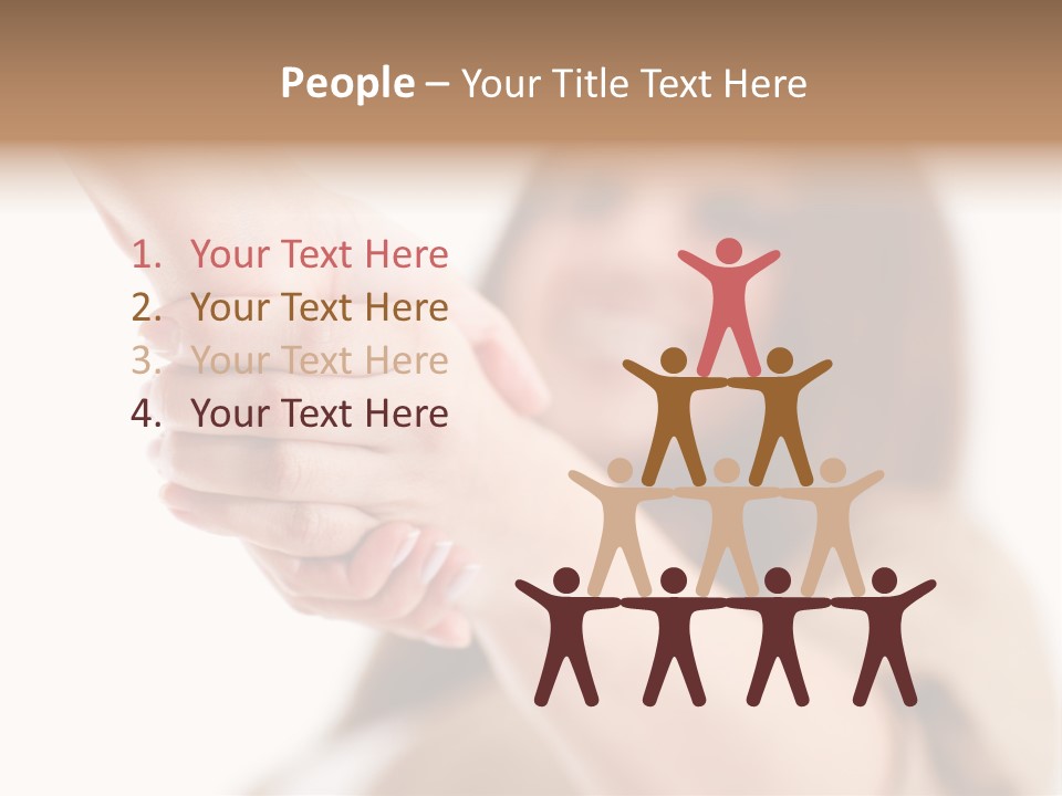 Handshake Partnership Shake PowerPoint Template